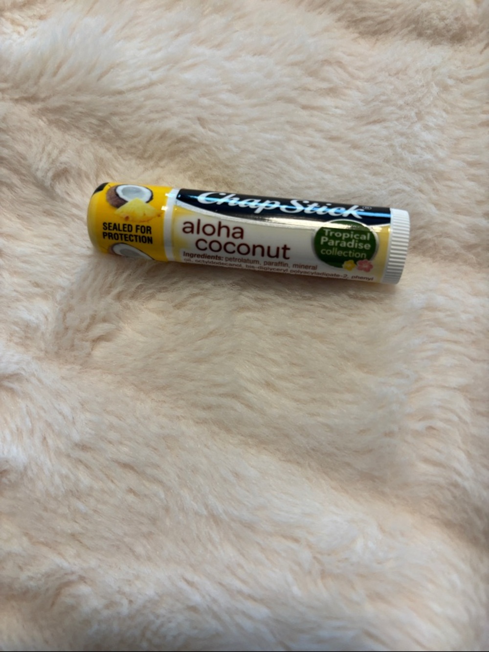 Chapstick aloha coconut